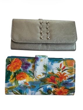 2 NWT Mundi Spring Wallets
